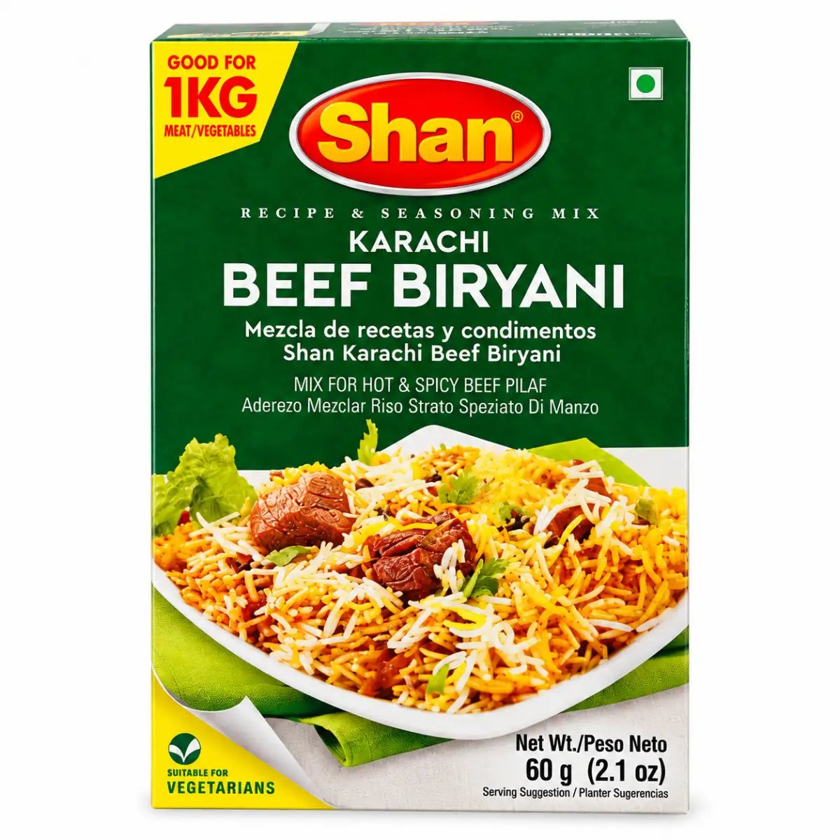 Shan Karachi Beef Biryani (60g)