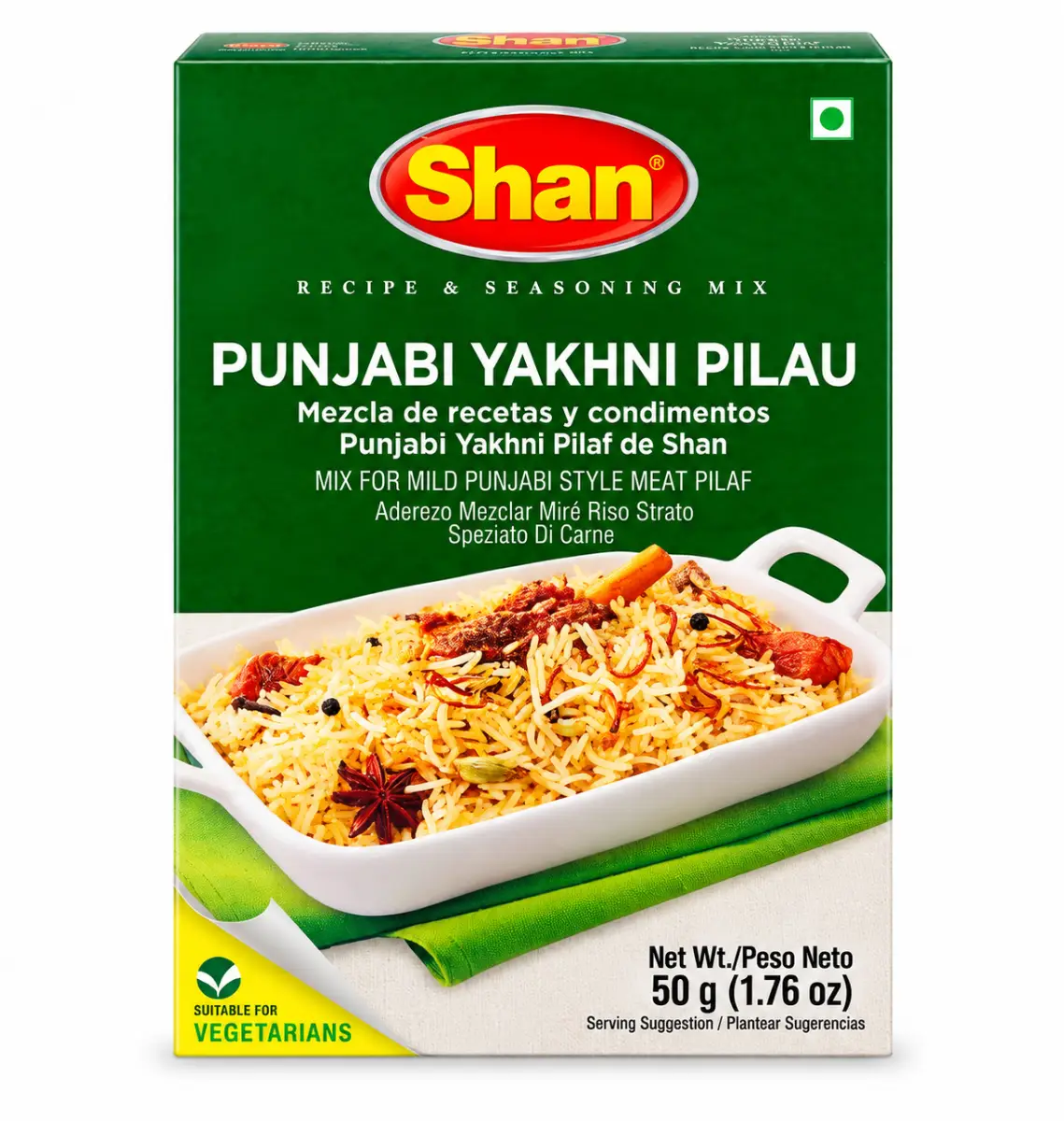 Shan Punjabi Yakhni Pilau