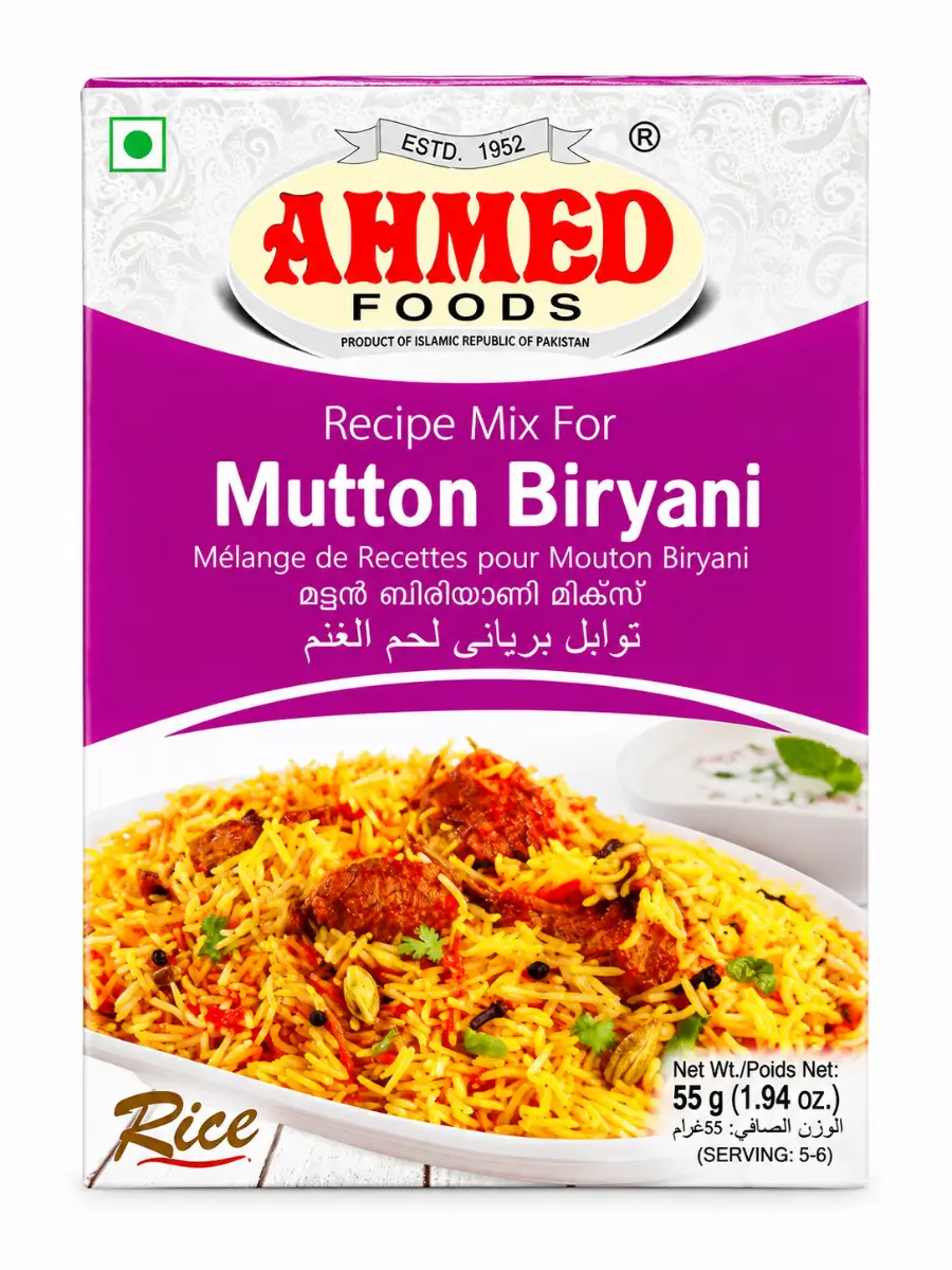 Ahmed Foods Mutton Biryani - 55g