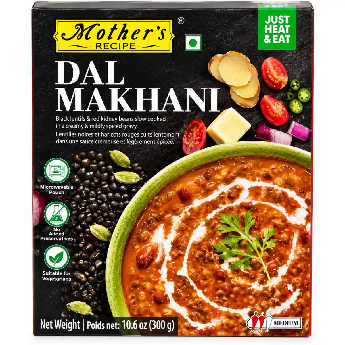 Mother’s Recipe Dal Makhani - 300g — Halal Spices & Herbs available at Takumi Halal Mart Japan