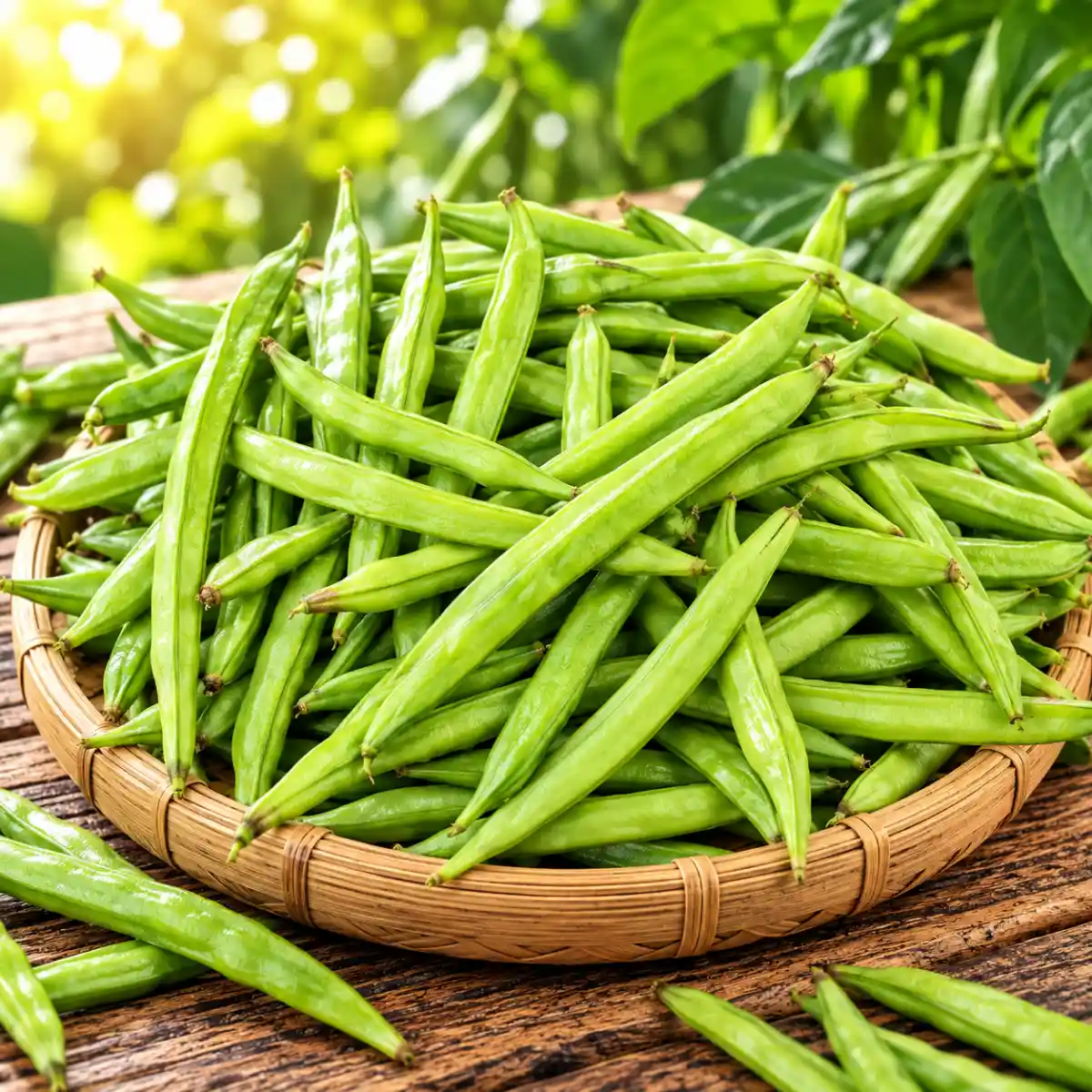 CLUSTER BEANS — Halal Fresh Produce available at Takumi Halal Mart Japan