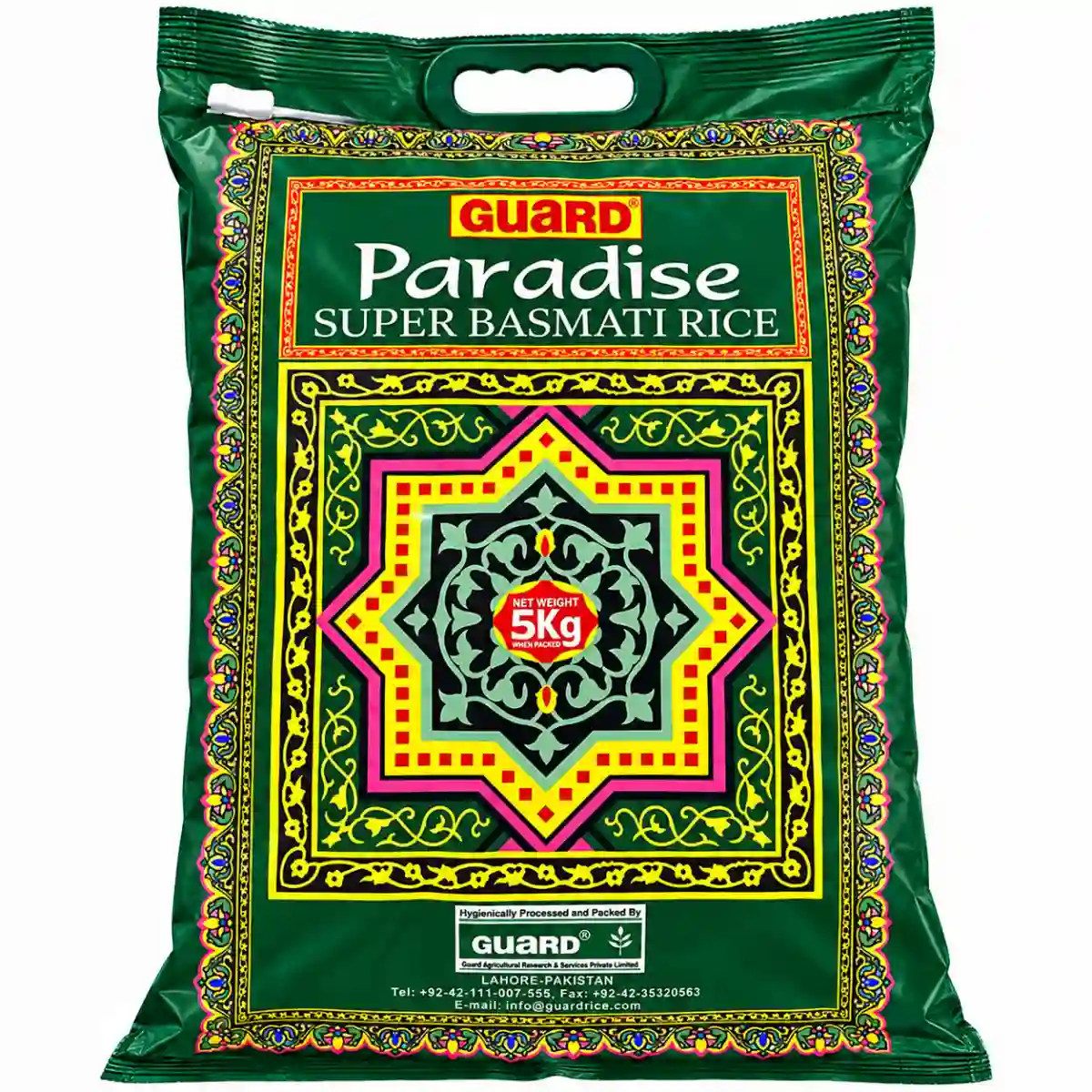Guard Paradise Super Basmati Rice – 5kg — Halal Rice & Grains available at Takumi Halal Mart Japan